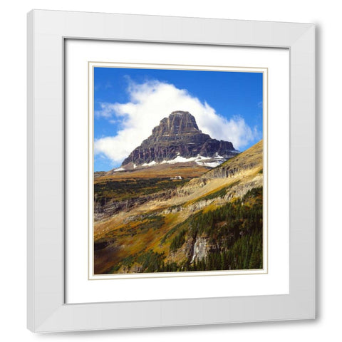 Glacier National Park I White Modern Wood Framed Art Print with Double Matting by Leahy, Ike