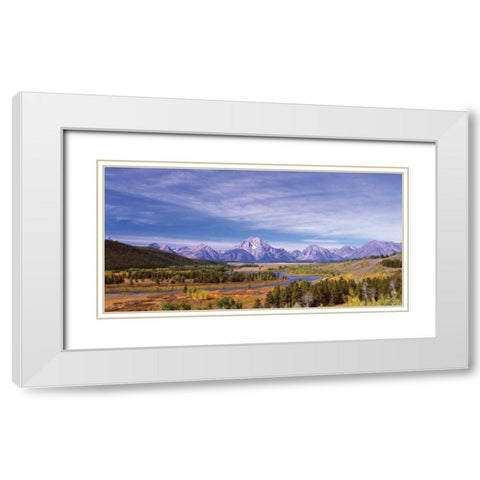 Grand Teton National Park I White Modern Wood Framed Art Print with Double Matting by Leahy, Ike