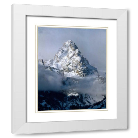 Grand Teton National Park IV White Modern Wood Framed Art Print with Double Matting by Leahy, Ike