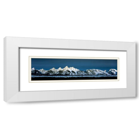 Grand Teton National Park VIII White Modern Wood Framed Art Print with Double Matting by Leahy, Ike
