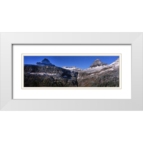 Road to the Sun White Modern Wood Framed Art Print with Double Matting by Leahy, Ike