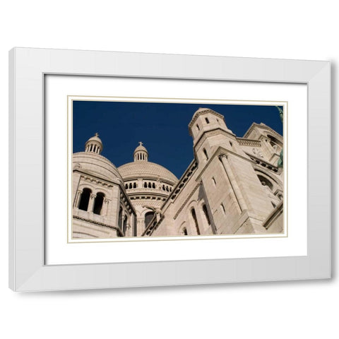 Sacred Heart II White Modern Wood Framed Art Print with Double Matting by Love, Maureen