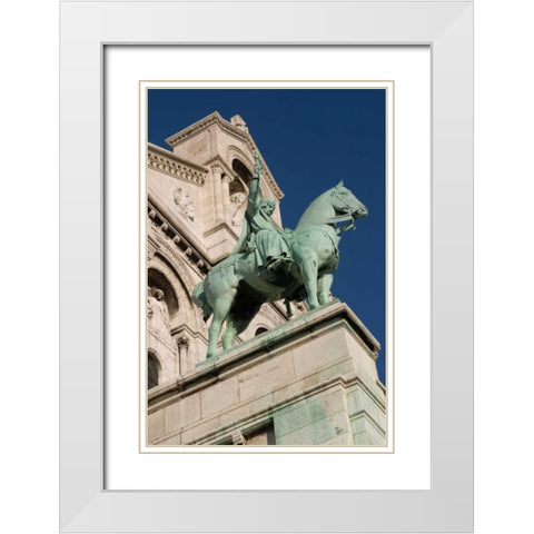 Sacred Heart IV White Modern Wood Framed Art Print with Double Matting by Love, Maureen