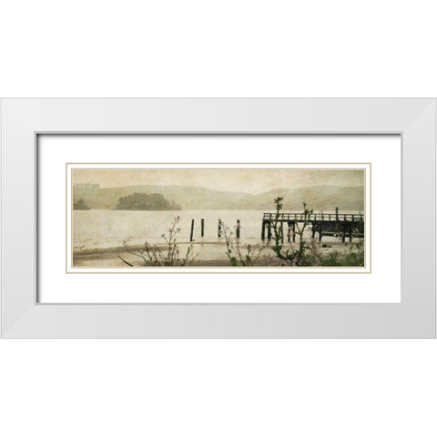 Marshall II White Modern Wood Framed Art Print with Double Matting by Melious, Amy