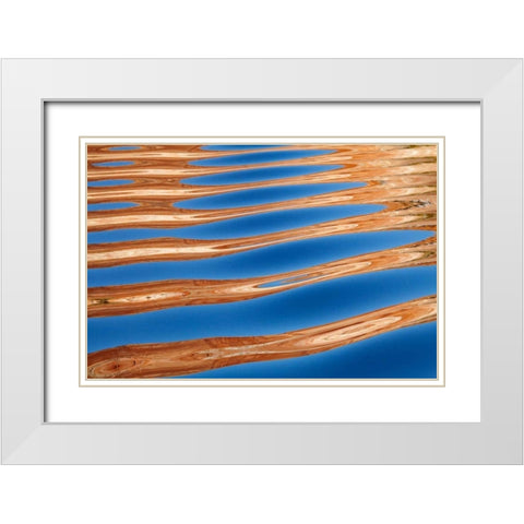 Lake Powell II White Modern Wood Framed Art Print with Double Matting by Mahan, Kathy