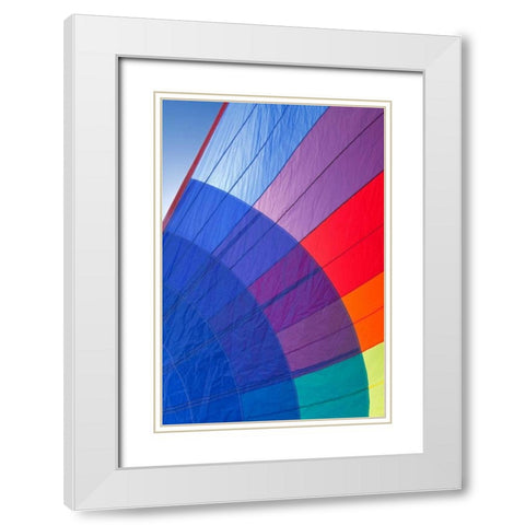 Spinnaker White Modern Wood Framed Art Print with Double Matting by Mahan, Kathy