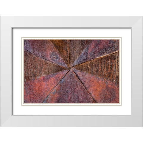 Mining Equipment IV White Modern Wood Framed Art Print with Double Matting by Mahan, Kathy