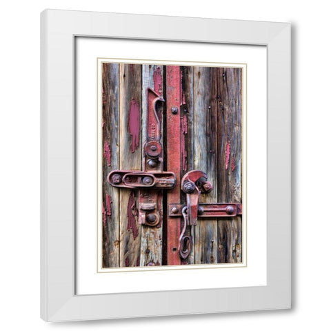 Train Details VII White Modern Wood Framed Art Print with Double Matting by Mahan, Kathy