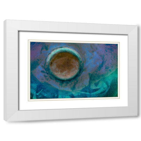 Roche Harbor I White Modern Wood Framed Art Print with Double Matting by Mahan, Kathy