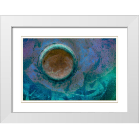 Roche Harbor I White Modern Wood Framed Art Print with Double Matting by Mahan, Kathy