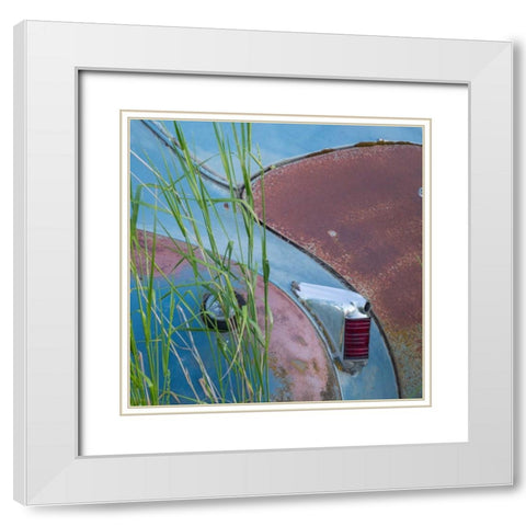 1947 Chyrsler I White Modern Wood Framed Art Print with Double Matting by Mahan, Kathy