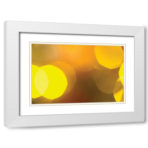 Yellow White Modern Wood Framed Art Print with Double Matting by Millet, Karyn