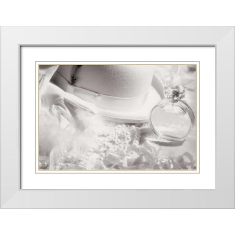 Hollywood Nights White Modern Wood Framed Art Print with Double Matting by McNemar, C. Thomas