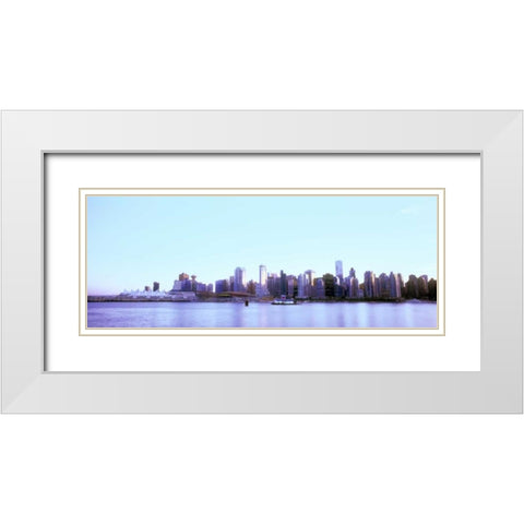From Stanley Park I White Modern Wood Framed Art Print with Double Matting by Stefko, Bob