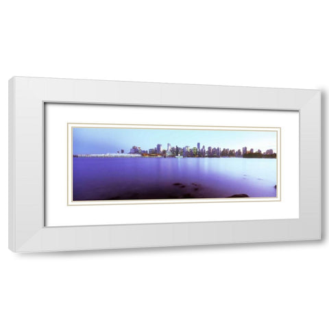 From Stanley Park II White Modern Wood Framed Art Print with Double Matting by Stefko, Bob