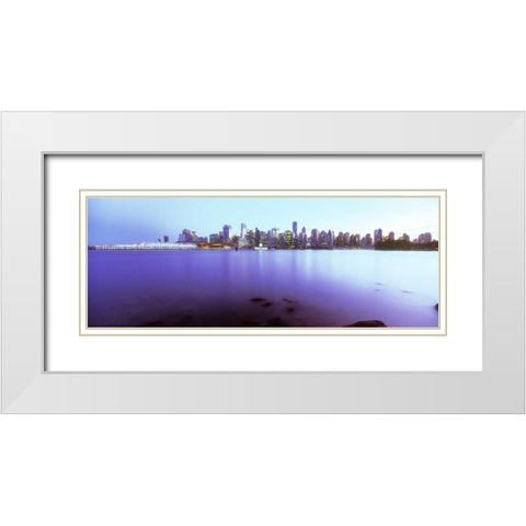 From Stanley Park II White Modern Wood Framed Art Print with Double Matting by Stefko, Bob