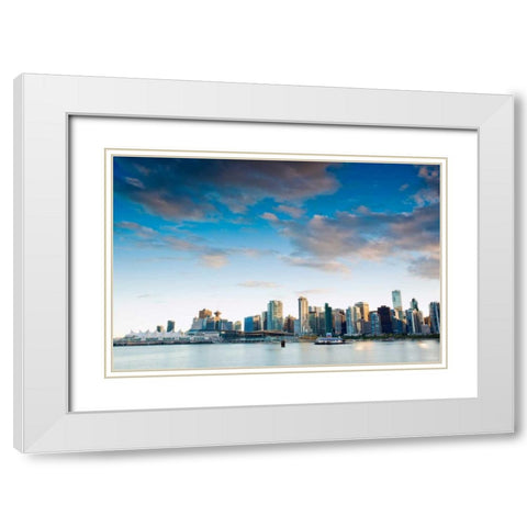 From Stanley Park III White Modern Wood Framed Art Print with Double Matting by Stefko, Bob
