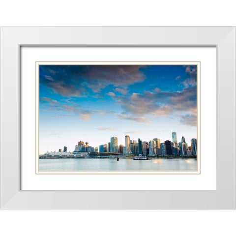 From Stanley Park III White Modern Wood Framed Art Print with Double Matting by Stefko, Bob