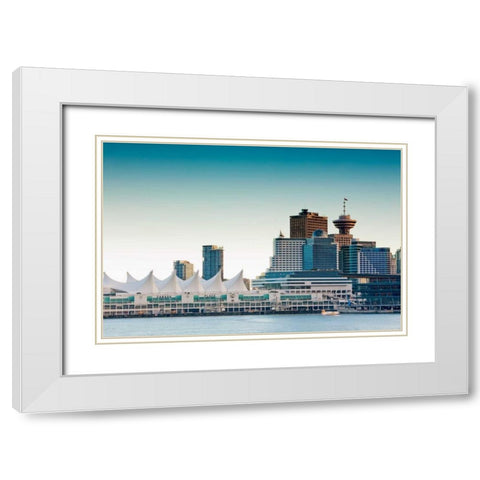 From Stanley Park IV White Modern Wood Framed Art Print with Double Matting by Stefko, Bob
