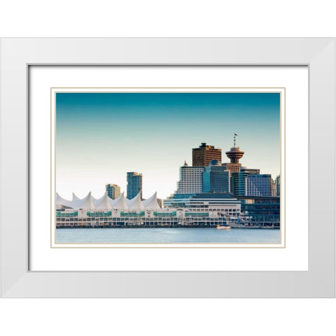 From Stanley Park IV White Modern Wood Framed Art Print with Double Matting by Stefko, Bob