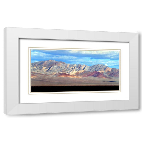 Bare Mountain I White Modern Wood Framed Art Print with Double Matting by Taylor, Douglas