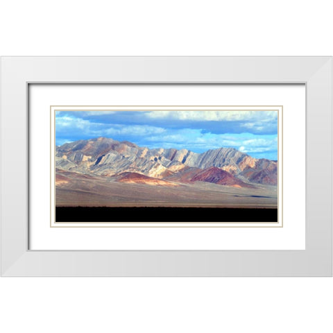 Bare Mountain I White Modern Wood Framed Art Print with Double Matting by Taylor, Douglas