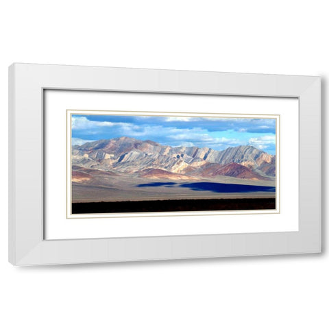 Bare Mountain II White Modern Wood Framed Art Print with Double Matting by Taylor, Douglas
