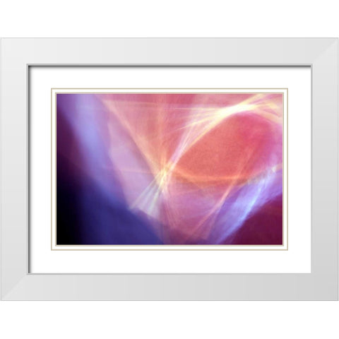 Empty Glass White Modern Wood Framed Art Print with Double Matting by Taylor, Douglas