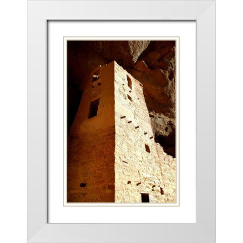 Cliff Palace Detail I White Modern Wood Framed Art Print with Double Matting by Taylor, Douglas