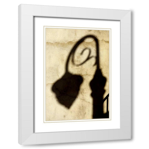 Shadow of Light White Modern Wood Framed Art Print with Double Matting by Taylor, Douglas