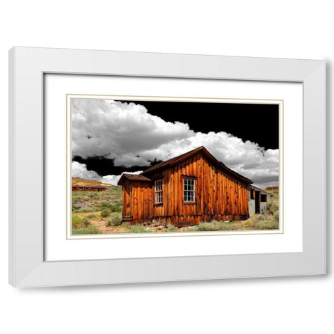 Abandoned White Modern Wood Framed Art Print with Double Matting by Taylor, Douglas