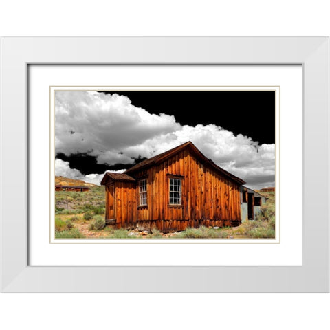 Abandoned White Modern Wood Framed Art Print with Double Matting by Taylor, Douglas