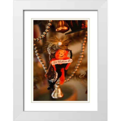 Halloween IV White Modern Wood Framed Art Print with Double Matting by Clayton-Thompson, Philip