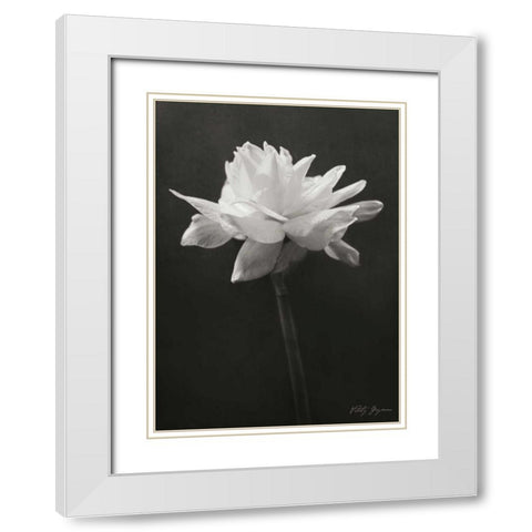 Nostalgia White Modern Wood Framed Art Print with Double Matting by Geyman, Vitaly