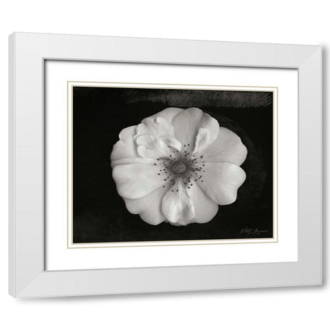 Classic Beauty White Modern Wood Framed Art Print with Double Matting by Geyman, Vitaly