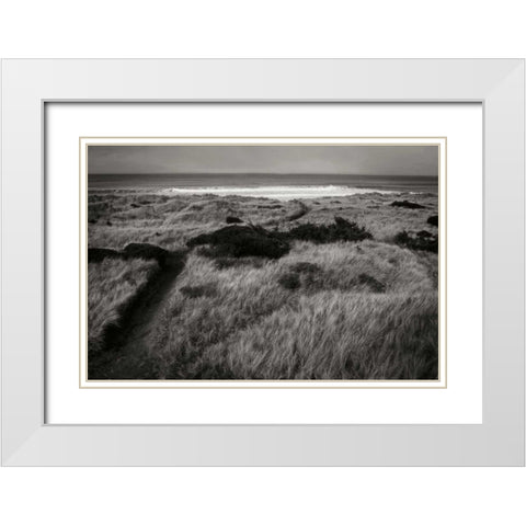 Coastal Spirit II White Modern Wood Framed Art Print with Double Matting by Geyman, Vitaly
