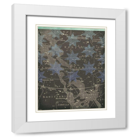 Star Collector III White Modern Wood Framed Art Print with Double Matting by Sta Teresa, Ashley