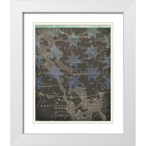 Star Collector III White Modern Wood Framed Art Print with Double Matting by Sta Teresa, Ashley