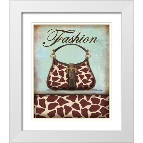 Exotic Purse I White Modern Wood Framed Art Print with Double Matting by Williams, Todd
