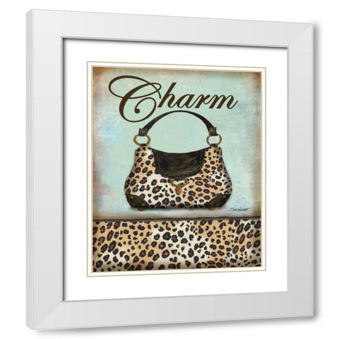 Exotic Purse II White Modern Wood Framed Art Print with Double Matting by Williams, Todd