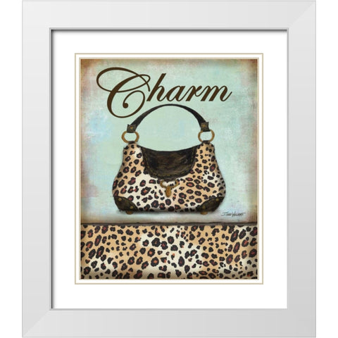 Exotic Purse II White Modern Wood Framed Art Print with Double Matting by Williams, Todd