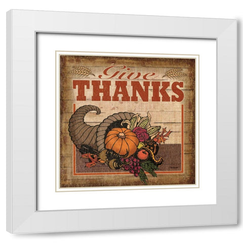 Nostalgic Harvest I White Modern Wood Framed Art Print with Double Matting by Williams, Todd