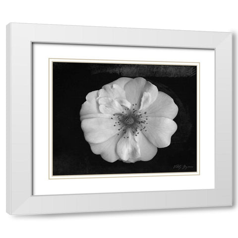 Classic Beauty White Modern Wood Framed Art Print with Double Matting by Geyman, Vitaly
