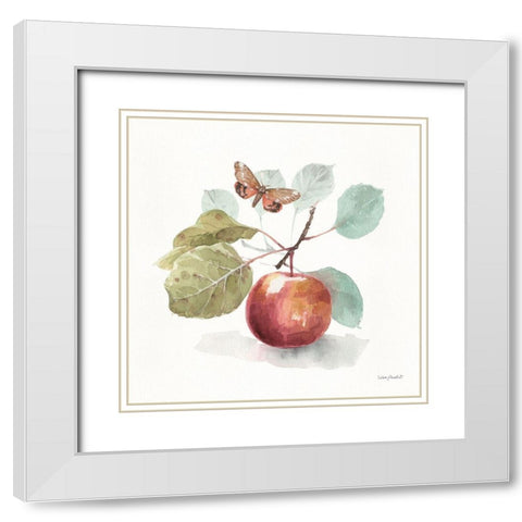 Autumn in Nature 02 on White White Modern Wood Framed Art Print with Double Matting by Audit, Lisa