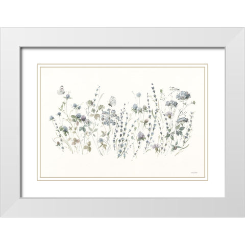 Au Naturel I White Modern Wood Framed Art Print with Double Matting by Audit, Lisa