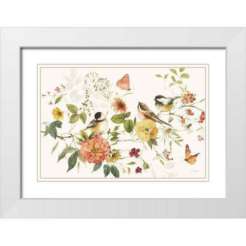 Blessed by Nature I White Modern Wood Framed Art Print with Double Matting by Audit, Lisa