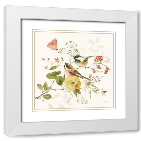 Blessed by Nature VI White Modern Wood Framed Art Print with Double Matting by Audit, Lisa