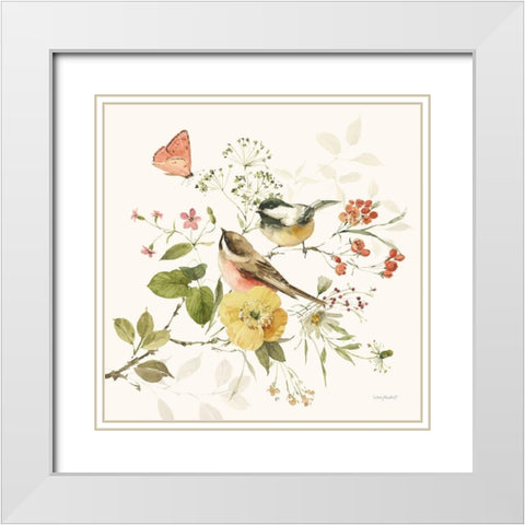 Blessed by Nature VI White Modern Wood Framed Art Print with Double Matting by Audit, Lisa