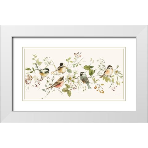 Blessed by Nature VII White Modern Wood Framed Art Print with Double Matting by Audit, Lisa