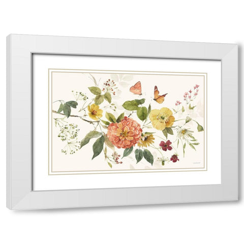 Blessed by Nature VIII White Modern Wood Framed Art Print with Double Matting by Audit, Lisa